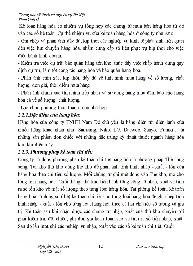 image for page Thực trạng công tác hạch toán kế toán tổng hợp tại Công ty TNHH NAM Đễ