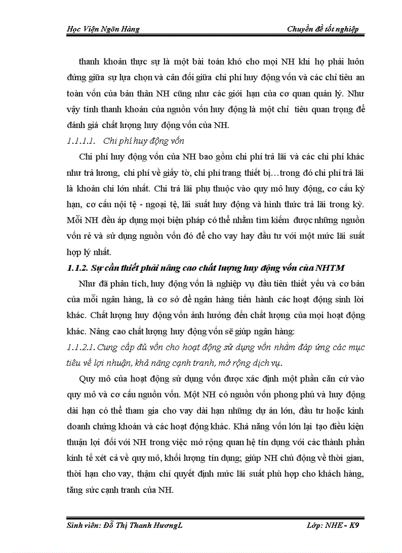 image for page Giải pháp nâng cao chất lượng huy động vốn của chi nhánh NHNo & PTNT Hoàng Mai