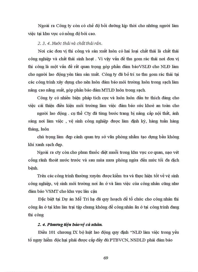 image for page Bảo hộ lao động tại Công ty tu tạo và phát triển nhà