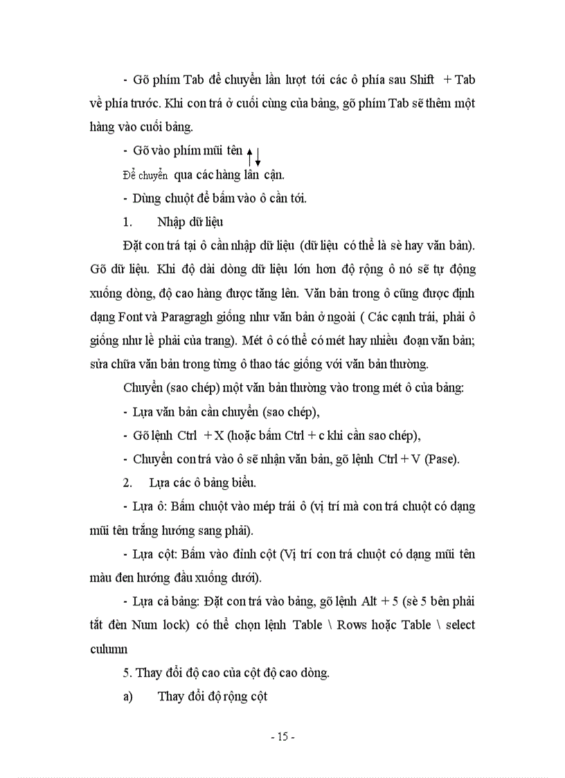 image for page Tin học văn phòng