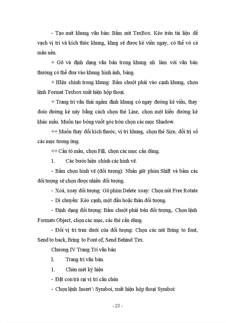 image for page Tin học văn phòng