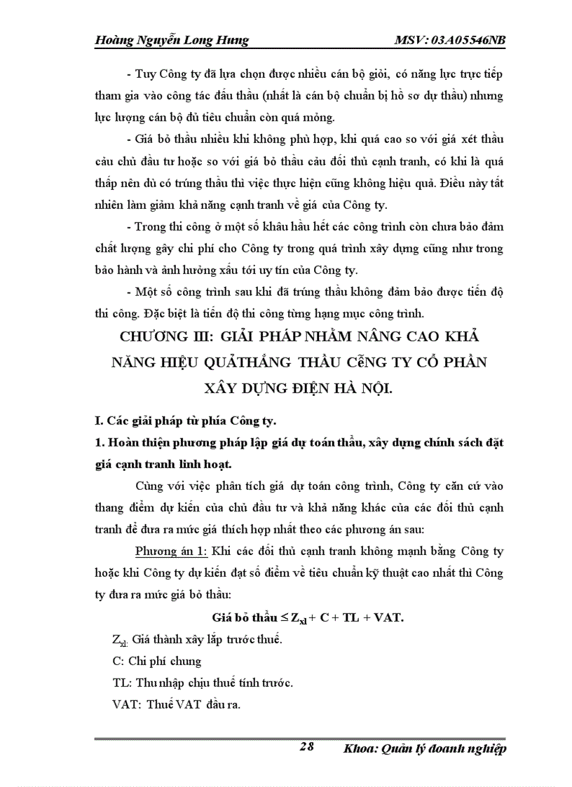 image for page Giải pháp nâng cao hiệu quả thắng thầu của Công ty cổ phần Xây dựng Công Nghiệp Điện Hà Nội