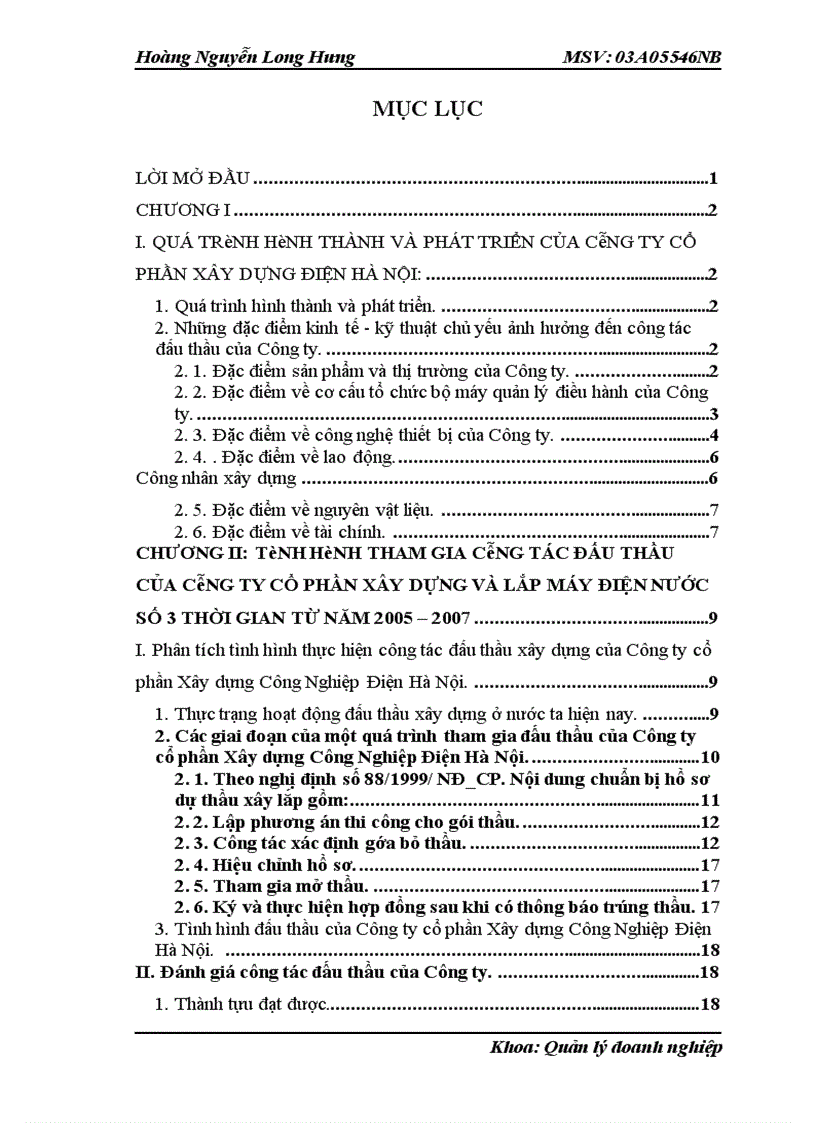 image for page Giải pháp nâng cao hiệu quả thắng thầu của Công ty cổ phần Xây dựng Công Nghiệp Điện Hà Nội