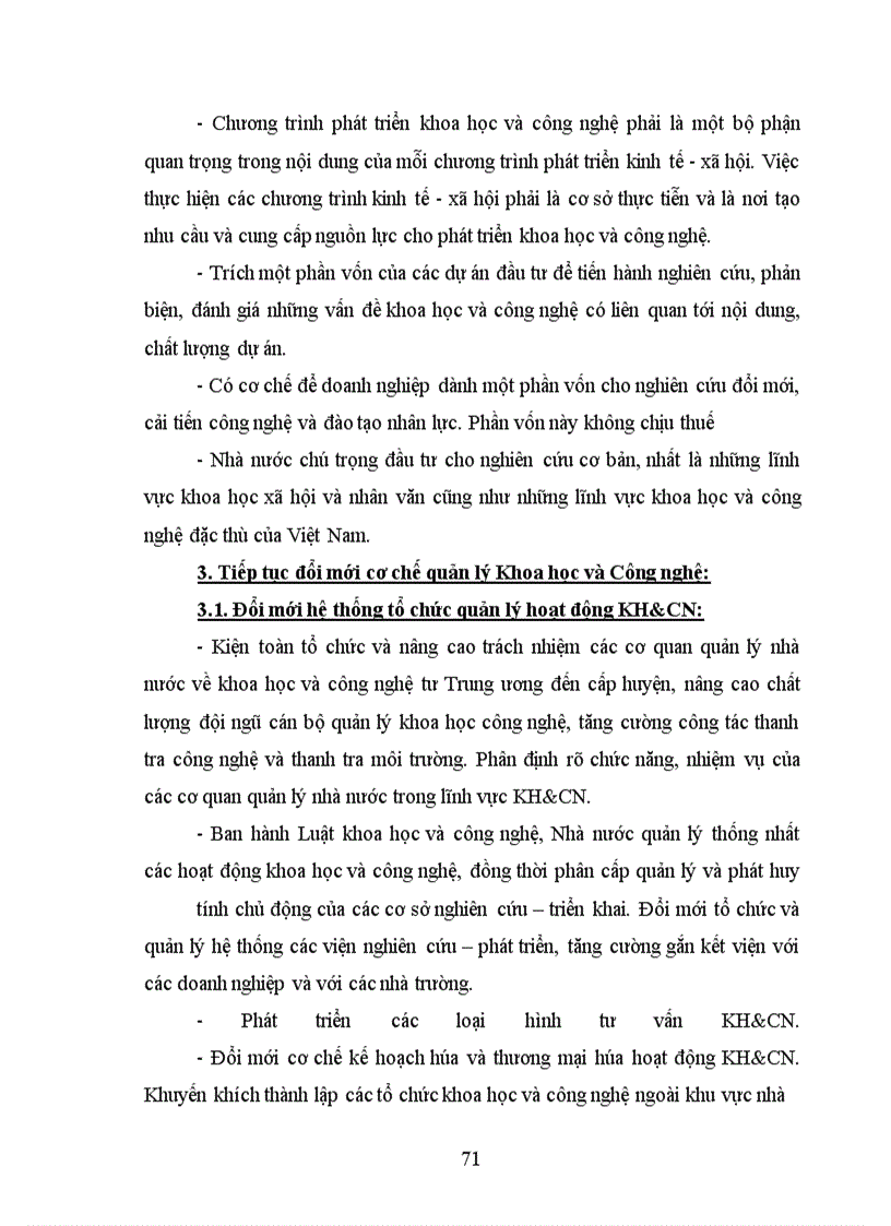 image for page Các giải pháp phát triển khoa học công nghệ ở Việt Nam