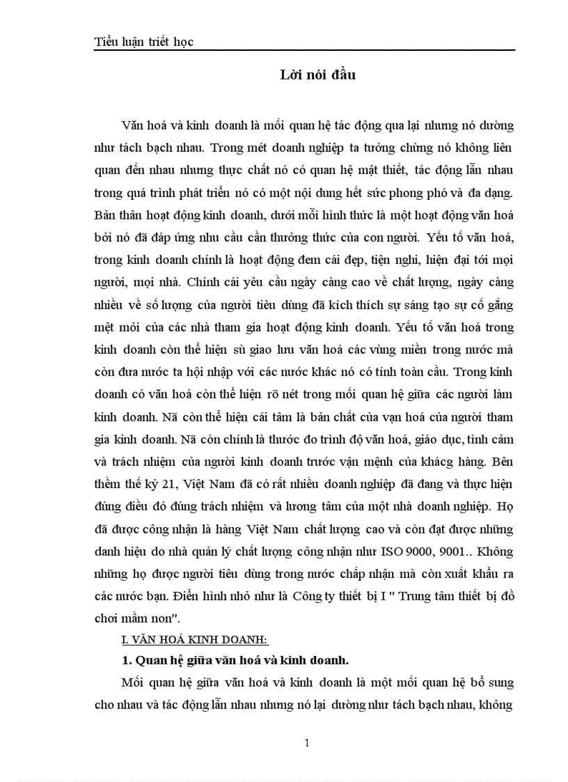 image for page Văn hóa kinh doanh trong doanh nghiệp