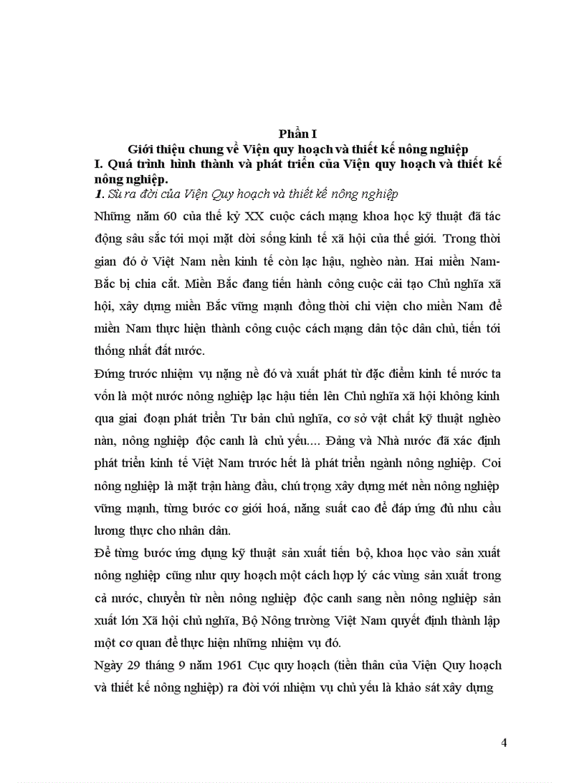 image for page Tình hình đầu tư và các hoạt động của viện quy hoạch và thiết kế nông nghiệp