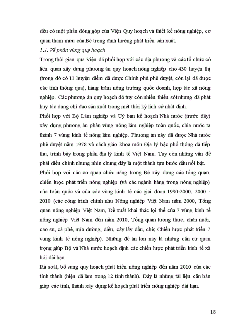 image for page Tình hình đầu tư và các hoạt động của viện quy hoạch và thiết kế nông nghiệp