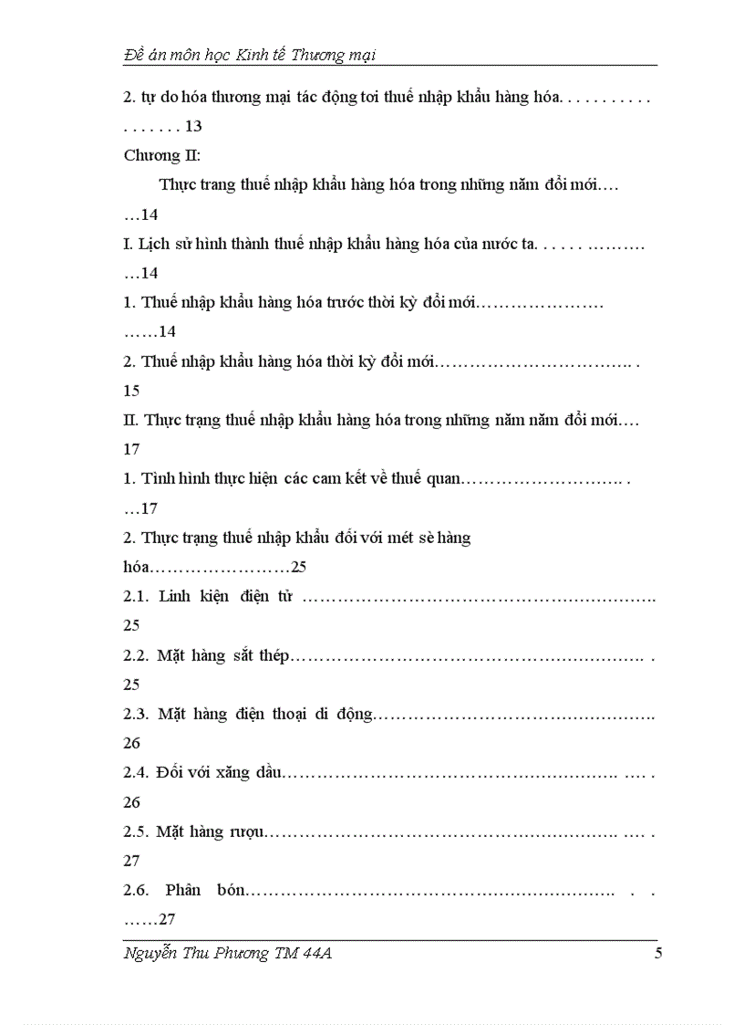 image for page Thực trang thuế nhập khẩu hàng hóa trong những năm đổi mới