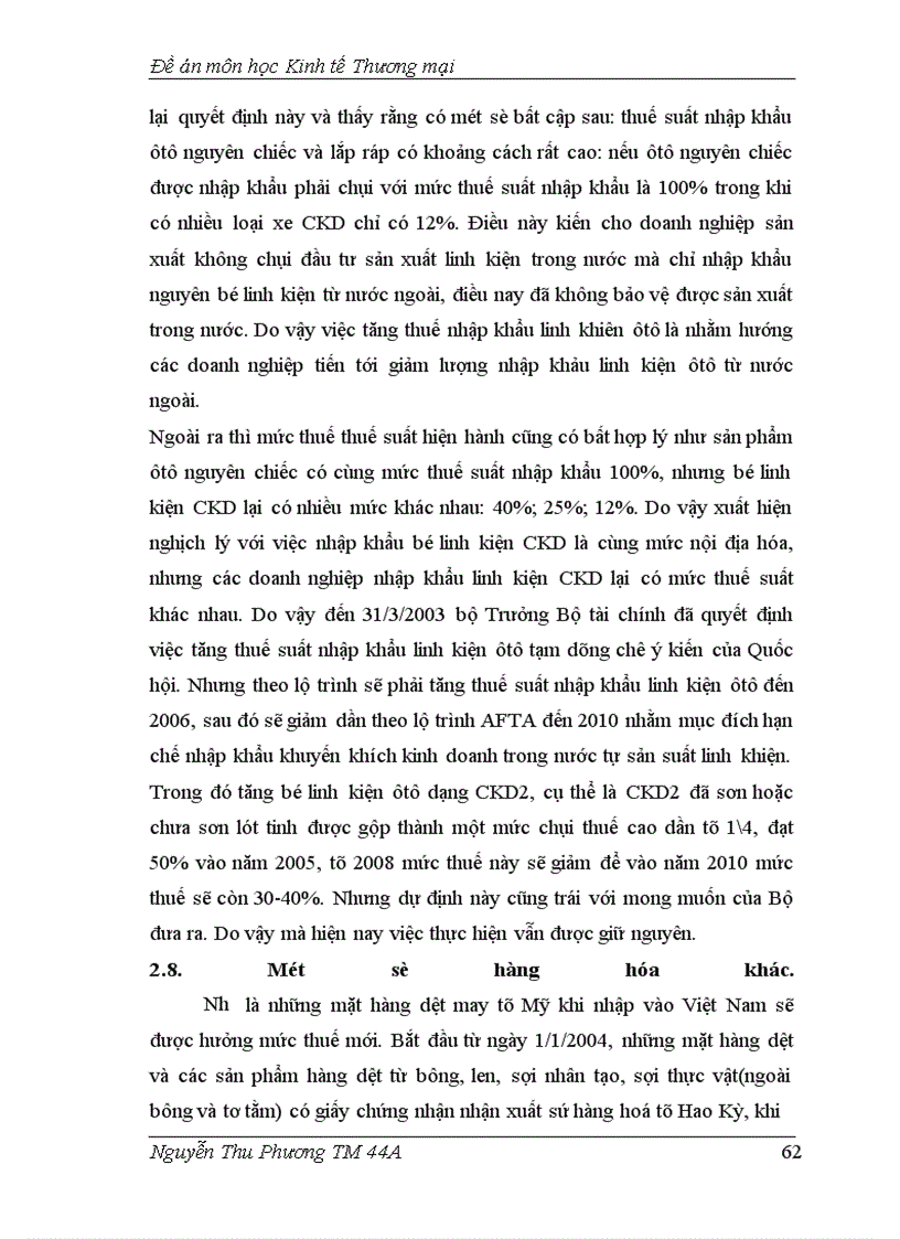 image for page Thực trang thuế nhập khẩu hàng hóa trong những năm đổi mới