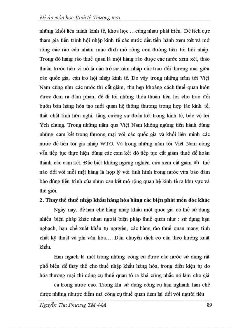 image for page Thực trang thuế nhập khẩu hàng hóa trong những năm đổi mới