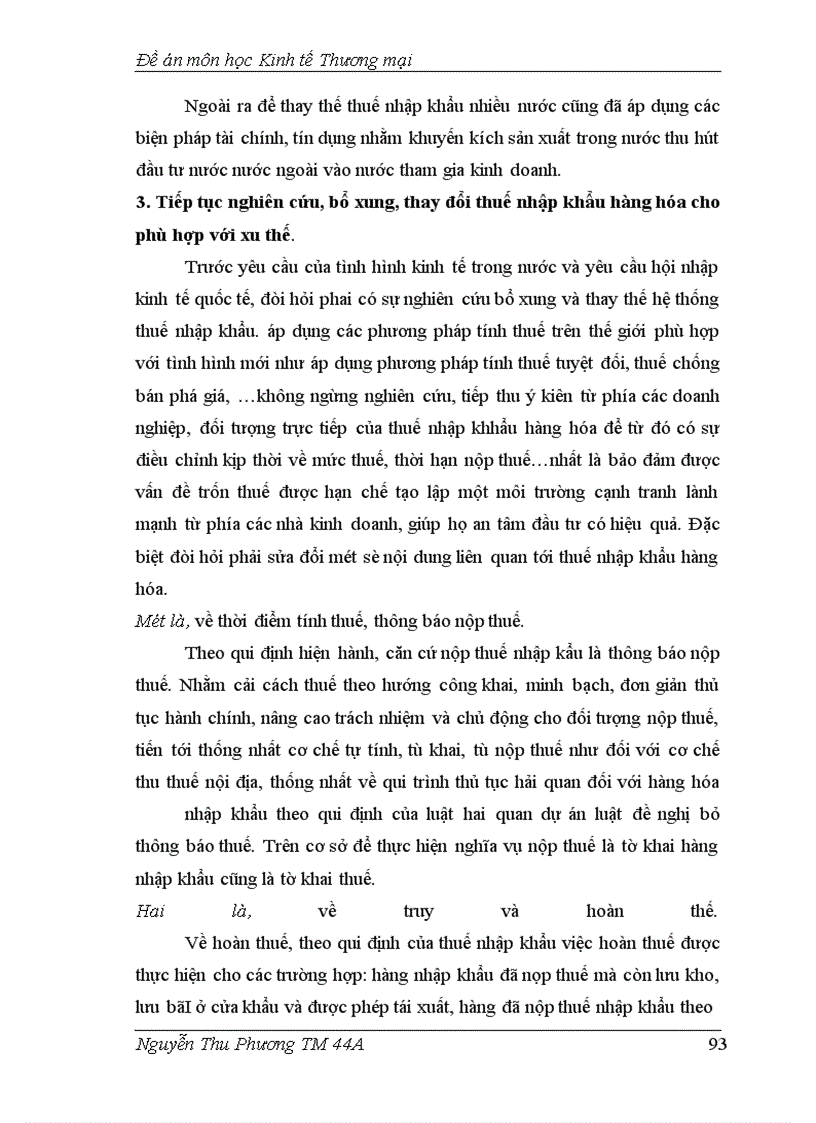 image for page Thực trang thuế nhập khẩu hàng hóa trong những năm đổi mới