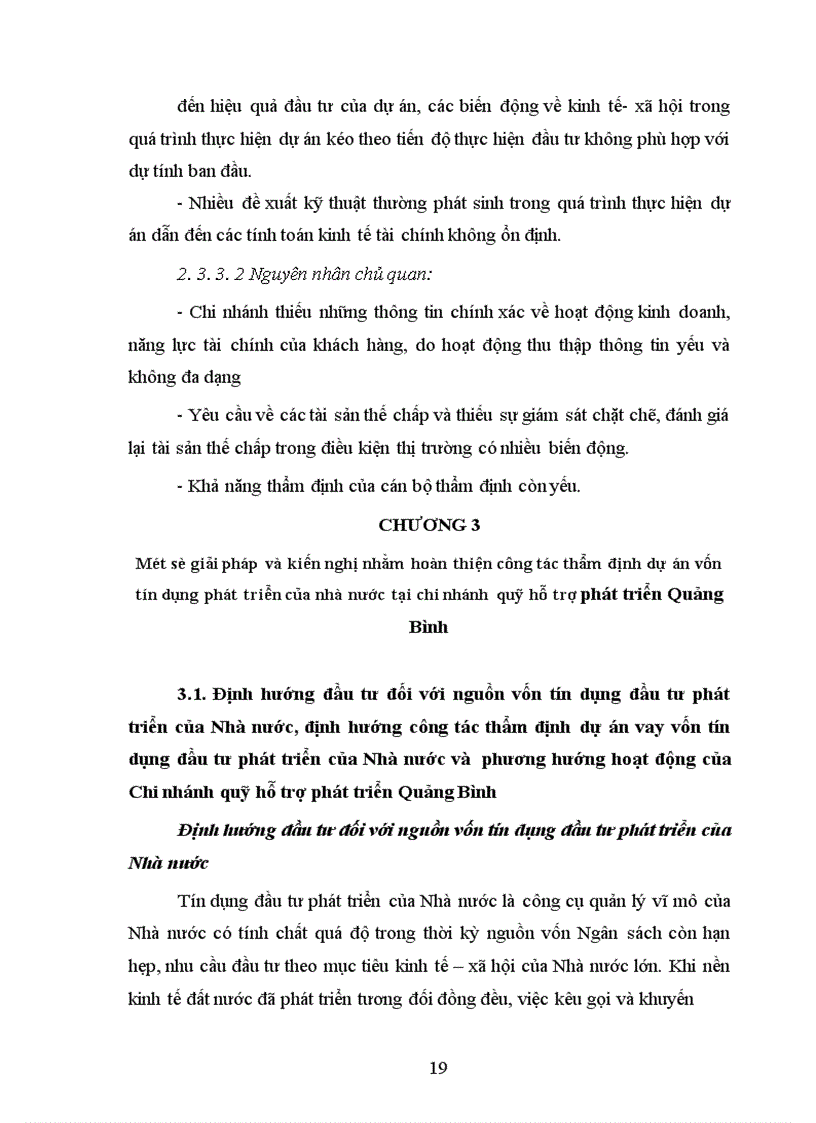 image for page Hoàn thiện công tác thẩm định dự án vay vốn tín dụng đầu tư phát triển của Nhà nước tại Chi nhánh quỹ hỗ trợ phát triển Quảng Bình