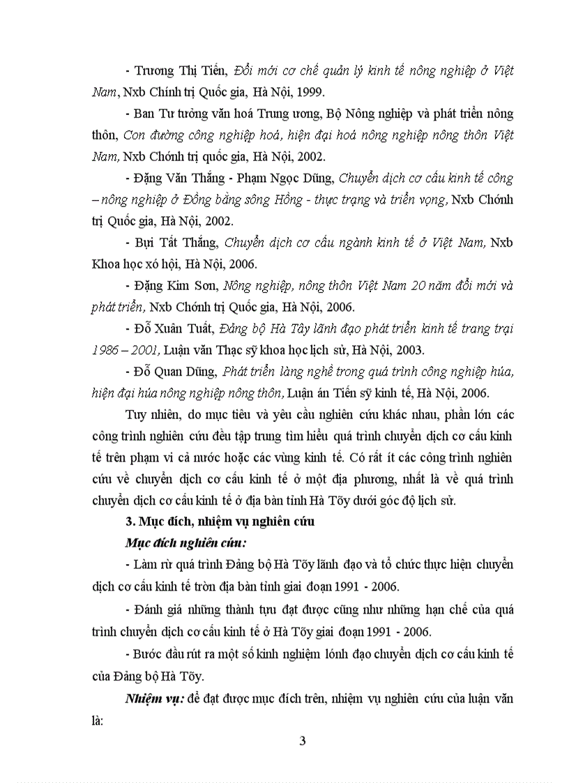 image for page Hiện trạng và những giải pháp chủ yếu để xây dựng phát triển công nghiệp, nông thôn Hà Tây đến năm 2000