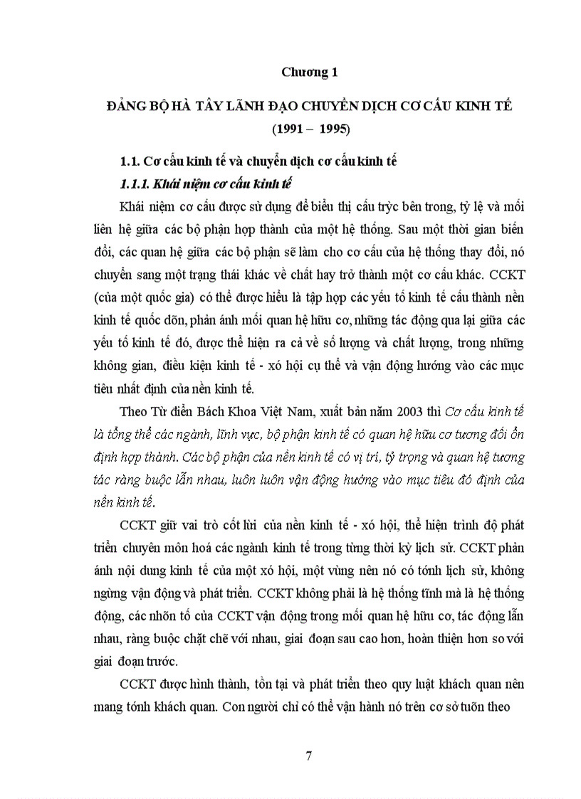 image for page Hiện trạng và những giải pháp chủ yếu để xây dựng phát triển công nghiệp, nông thôn Hà Tây đến năm 2000