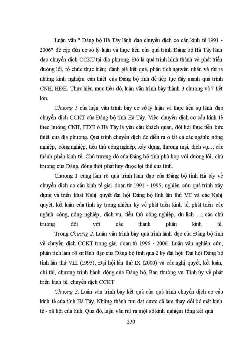 image for page Hiện trạng và những giải pháp chủ yếu để xây dựng phát triển công nghiệp, nông thôn Hà Tây đến năm 2000