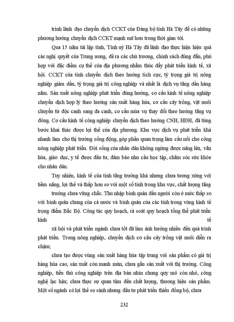 image for page Hiện trạng và những giải pháp chủ yếu để xây dựng phát triển công nghiệp, nông thôn Hà Tây đến năm 2000
