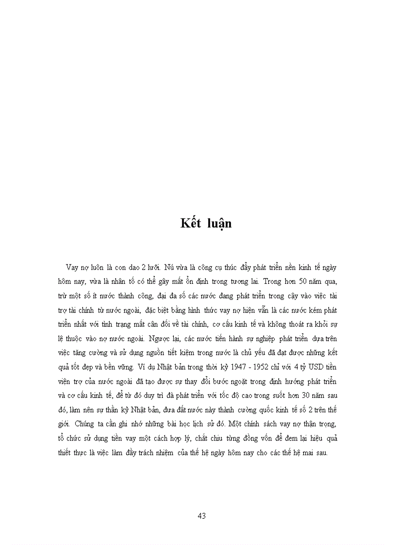 image for page Hiện trạng và các giải pháp cho vấn đề nợ nước ngoài ở Việt Nam