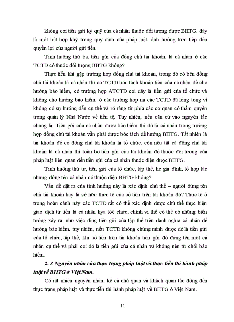 image for page Thực tiễn áp dụng pháp luật BHTG tại tại các ngân hàng thương mại
