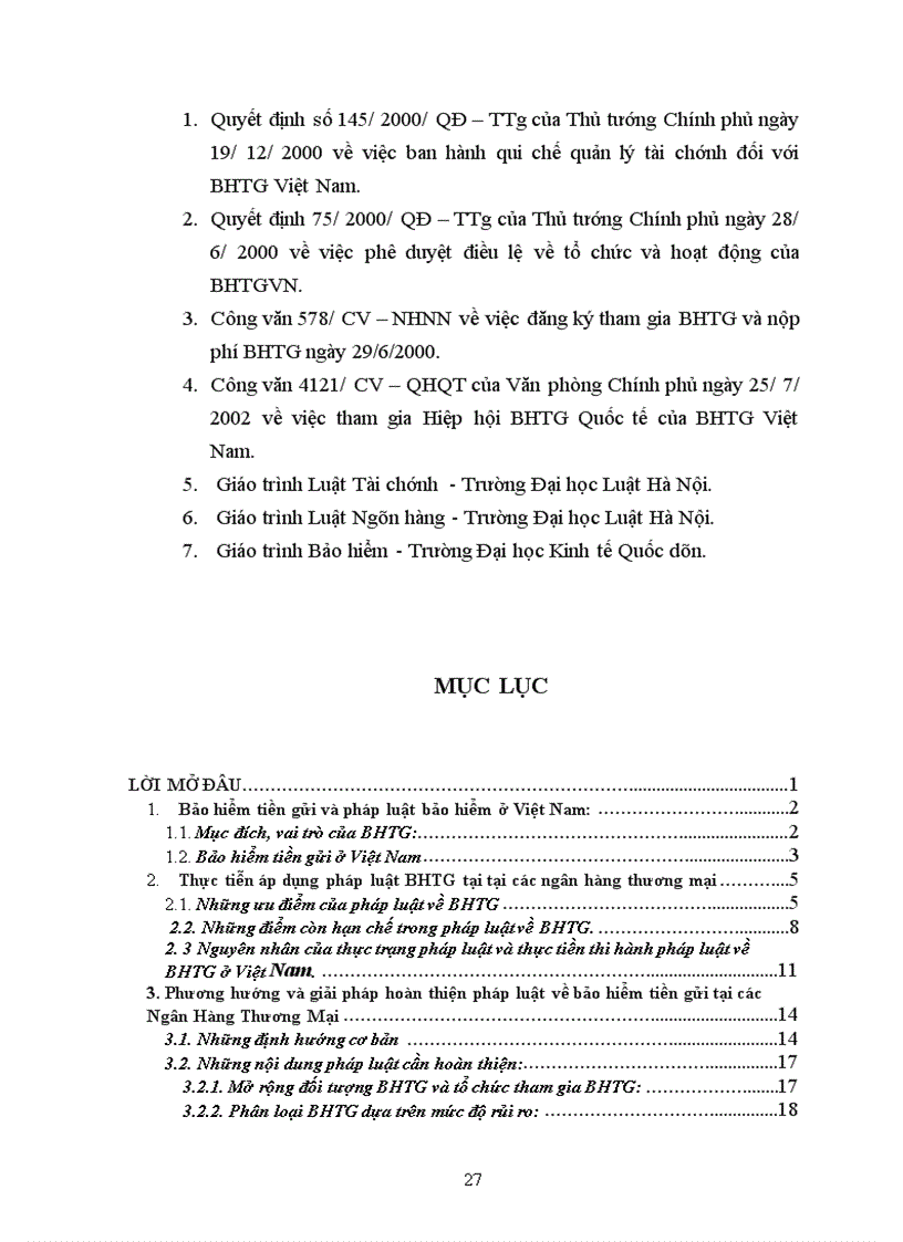 image for page Thực tiễn áp dụng pháp luật BHTG tại tại các ngân hàng thương mại