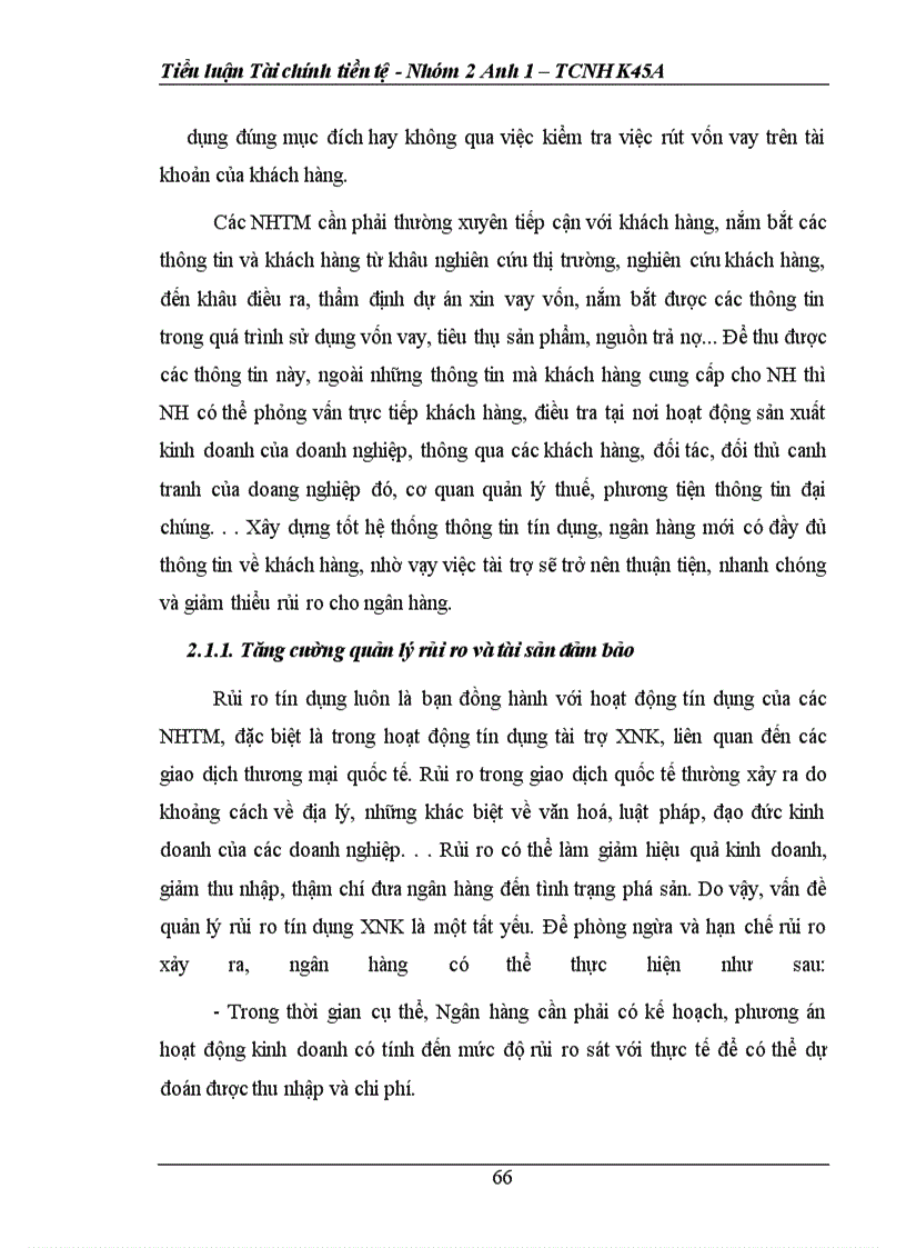 image for page Những thực trạng chung trong hoạt động tín dụng xuất nhập khẩu của ngân hàng thương mại