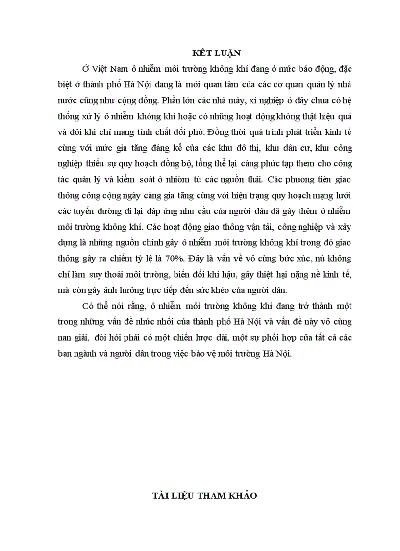 image for page Thực trạng ô nhiễm môi trường không khí ở Hà Nội như thế nào, nguyên nhân tại sao và cần phải làm gì để hạn chế tình trạng này