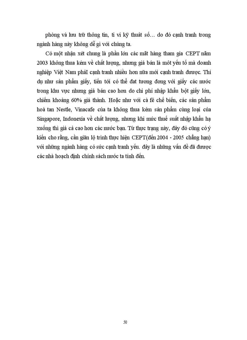 image for page Hội nhập cept. GiảI pháp cho tiến trình hội nhập cept của việt nam