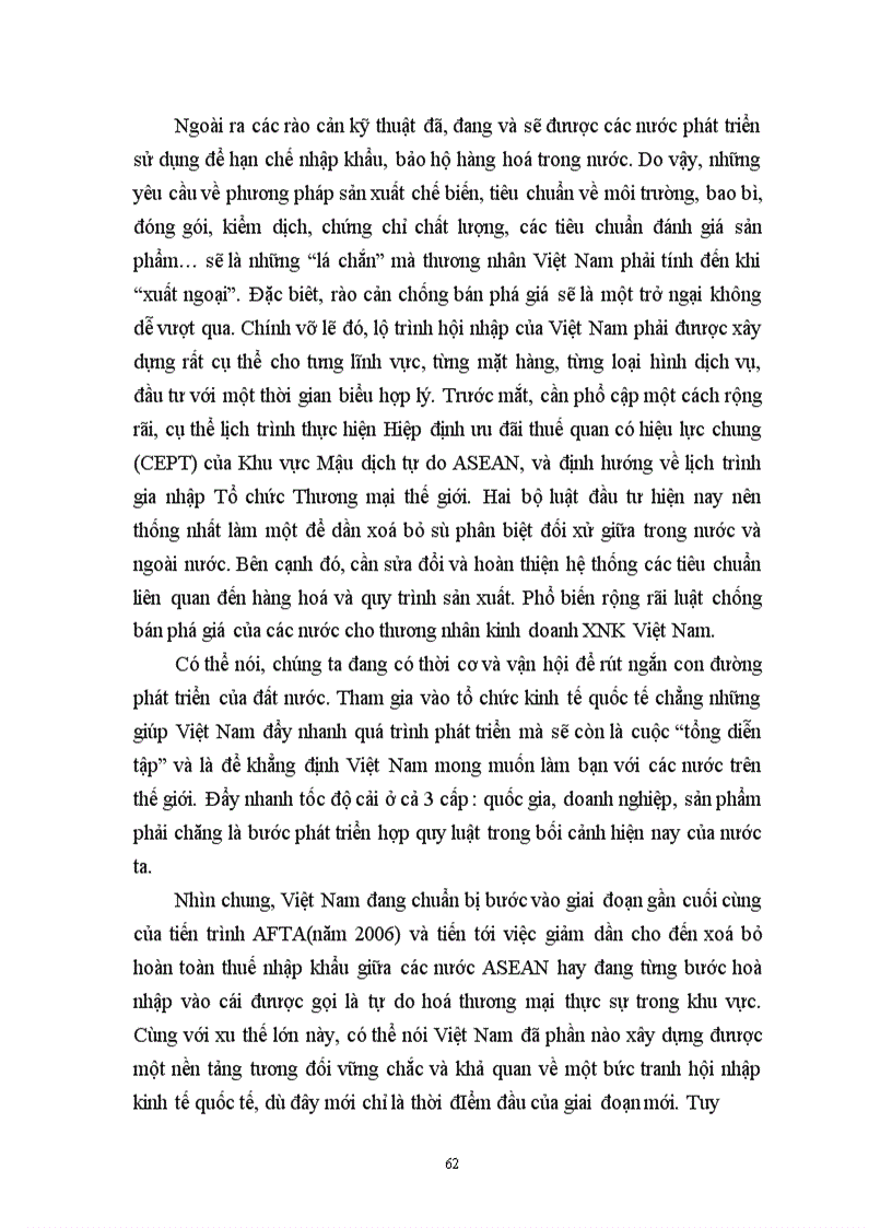 image for page Hội nhập cept. GiảI pháp cho tiến trình hội nhập cept của việt nam