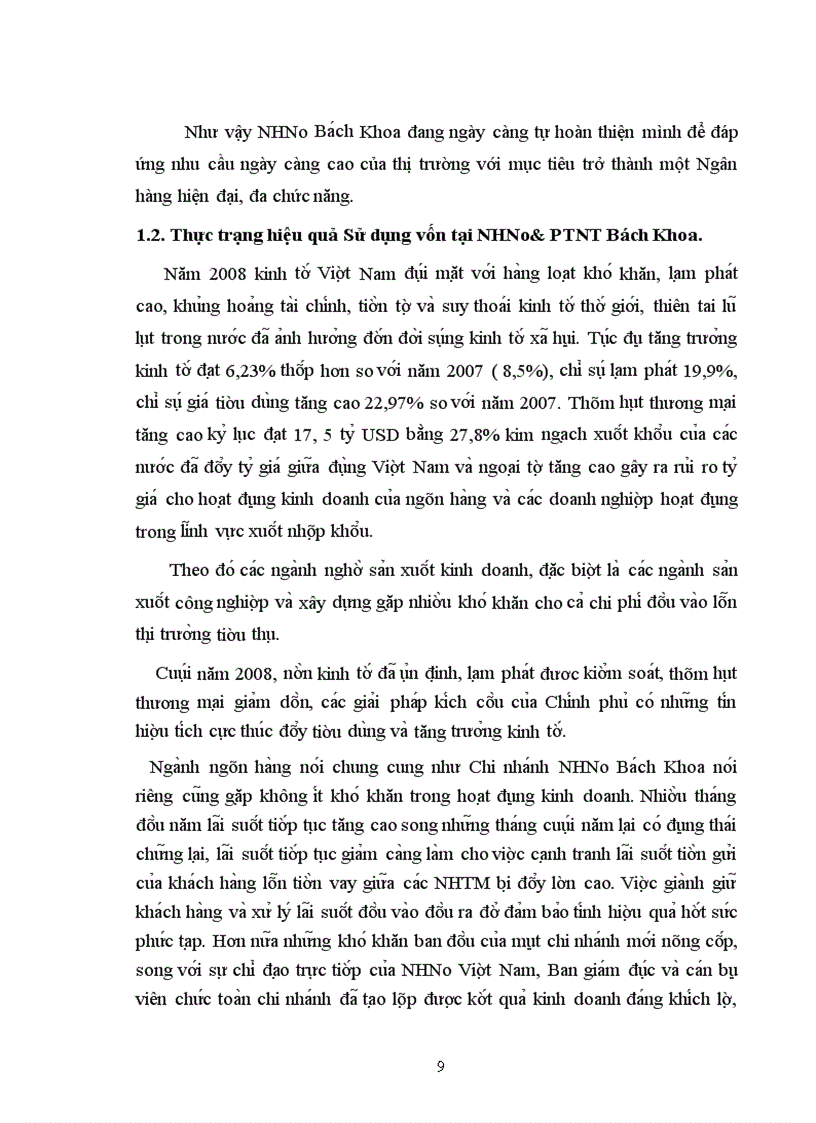 image for page Giải pháp nâng cao hiệu quả sử dụng vốn tại NH No& PTNT Việt Nam chi nhánh Bách Khoa.