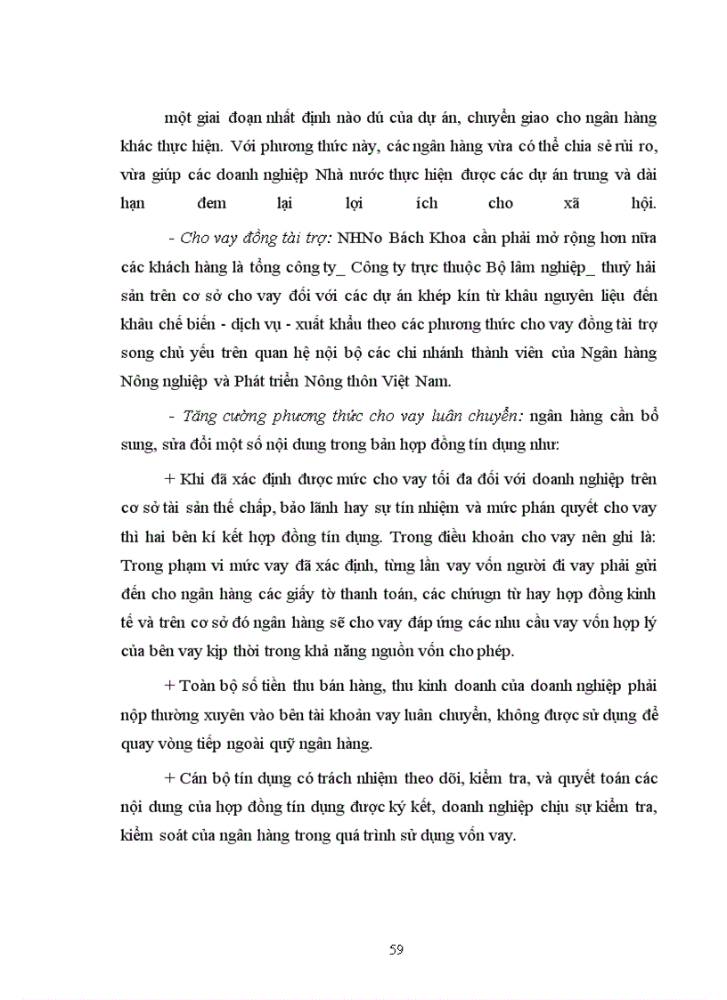 image for page Giải pháp nâng cao hiệu quả sử dụng vốn tại NH No& PTNT Việt Nam chi nhánh Bách Khoa.