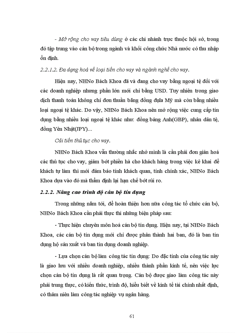 image for page Giải pháp nâng cao hiệu quả sử dụng vốn tại NH No& PTNT Việt Nam chi nhánh Bách Khoa.