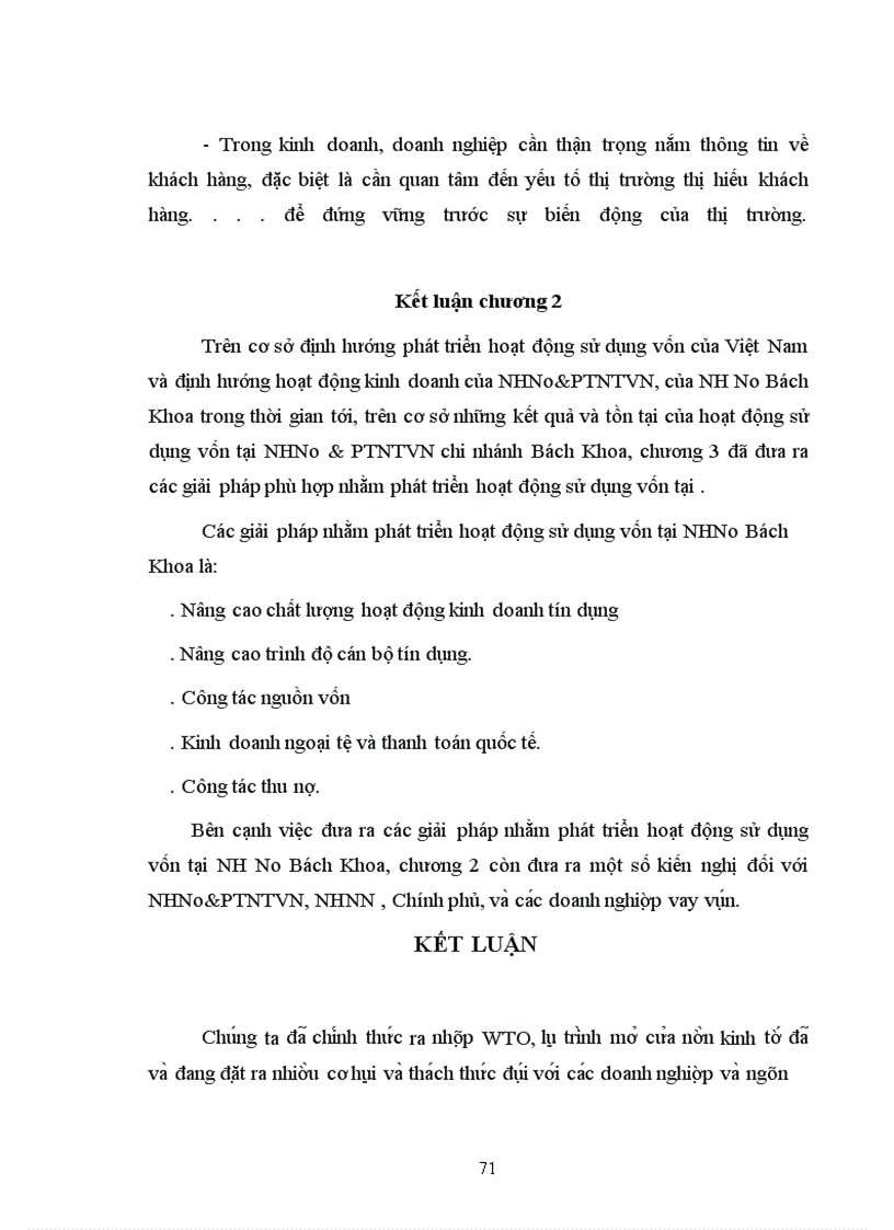 image for page Giải pháp nâng cao hiệu quả sử dụng vốn tại NH No& PTNT Việt Nam chi nhánh Bách Khoa.