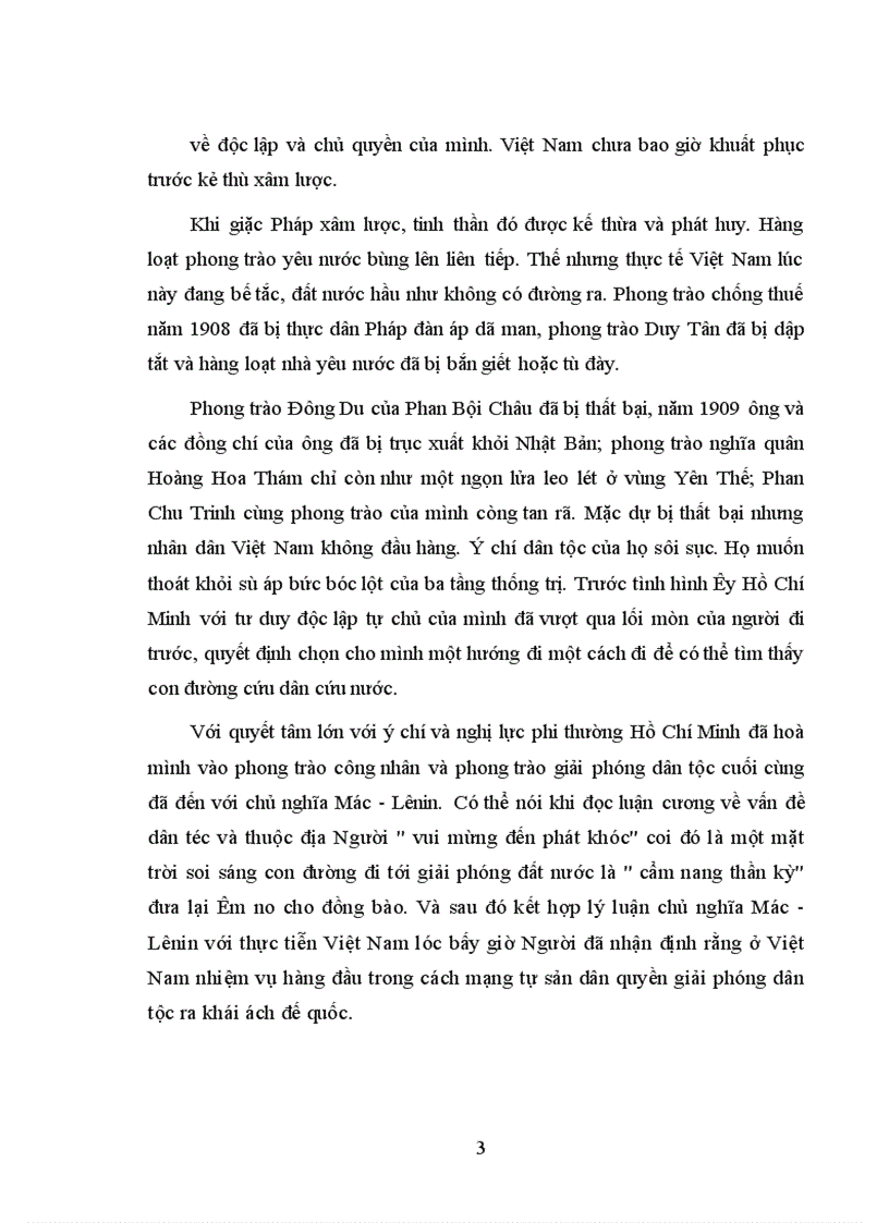 image for page Ýnghĩa của những quan điểm sáng tạo của Hồ Chí Minh về tư tưởng cách mạng giải phóng dân tộc đối ovứi thắng lợi của nhân dân Việt Nam.