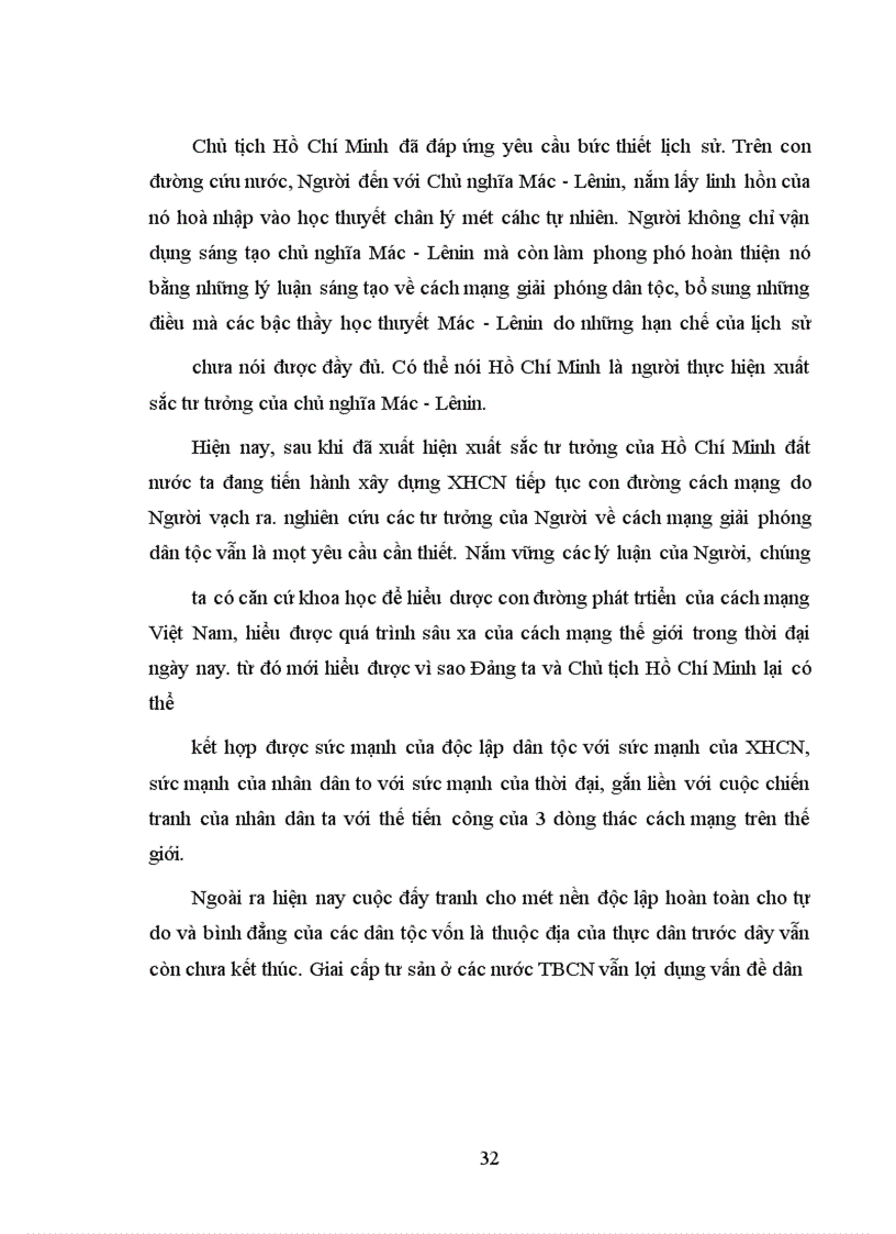 image for page Ýnghĩa của những quan điểm sáng tạo của Hồ Chí Minh về tư tưởng cách mạng giải phóng dân tộc đối ovứi thắng lợi của nhân dân Việt Nam.