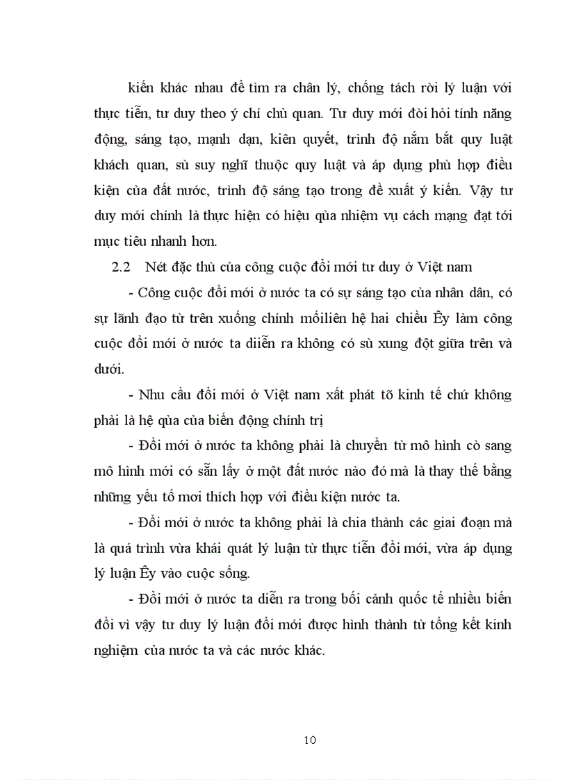 image for page Một số thành tựu đổi mới tư duy lý luận ở Việt nam