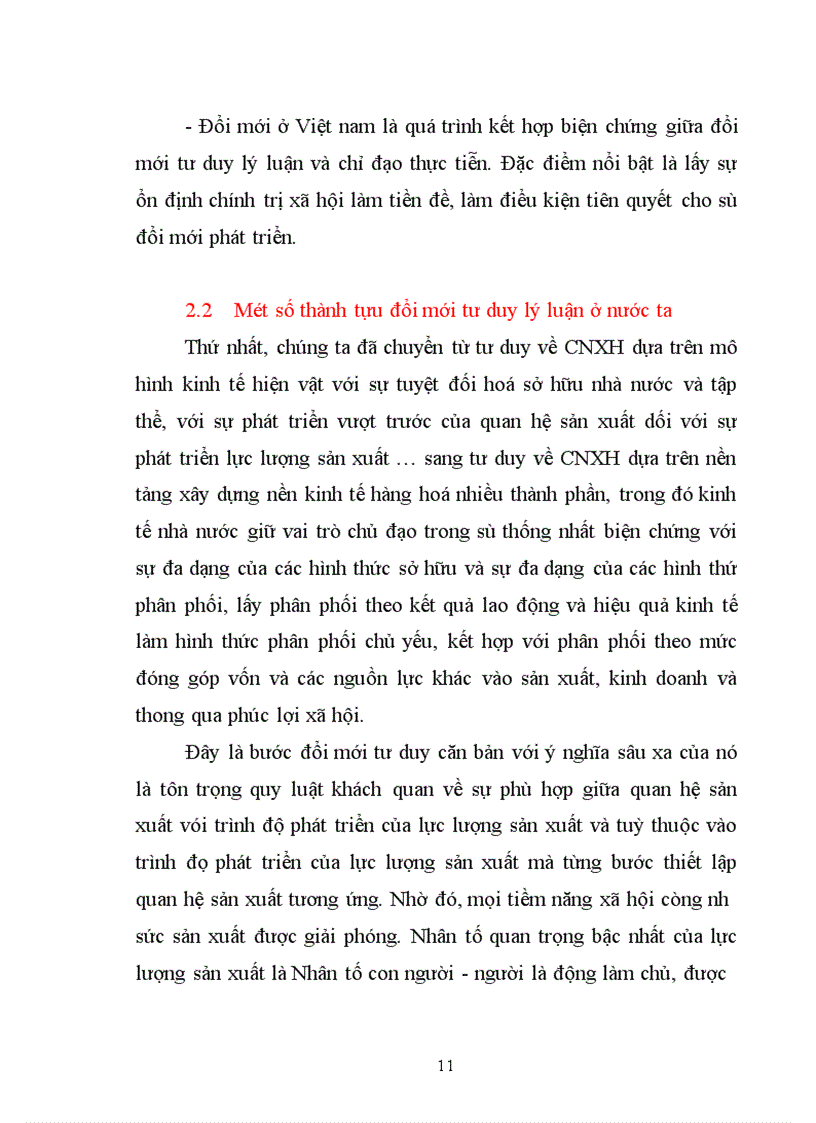 image for page Một số thành tựu đổi mới tư duy lý luận ở Việt nam