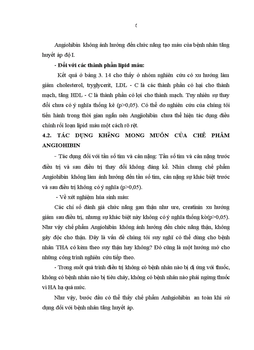 image for page Khảo sát tác dụng không mong muốn của Chế phẩm Angiohibin.