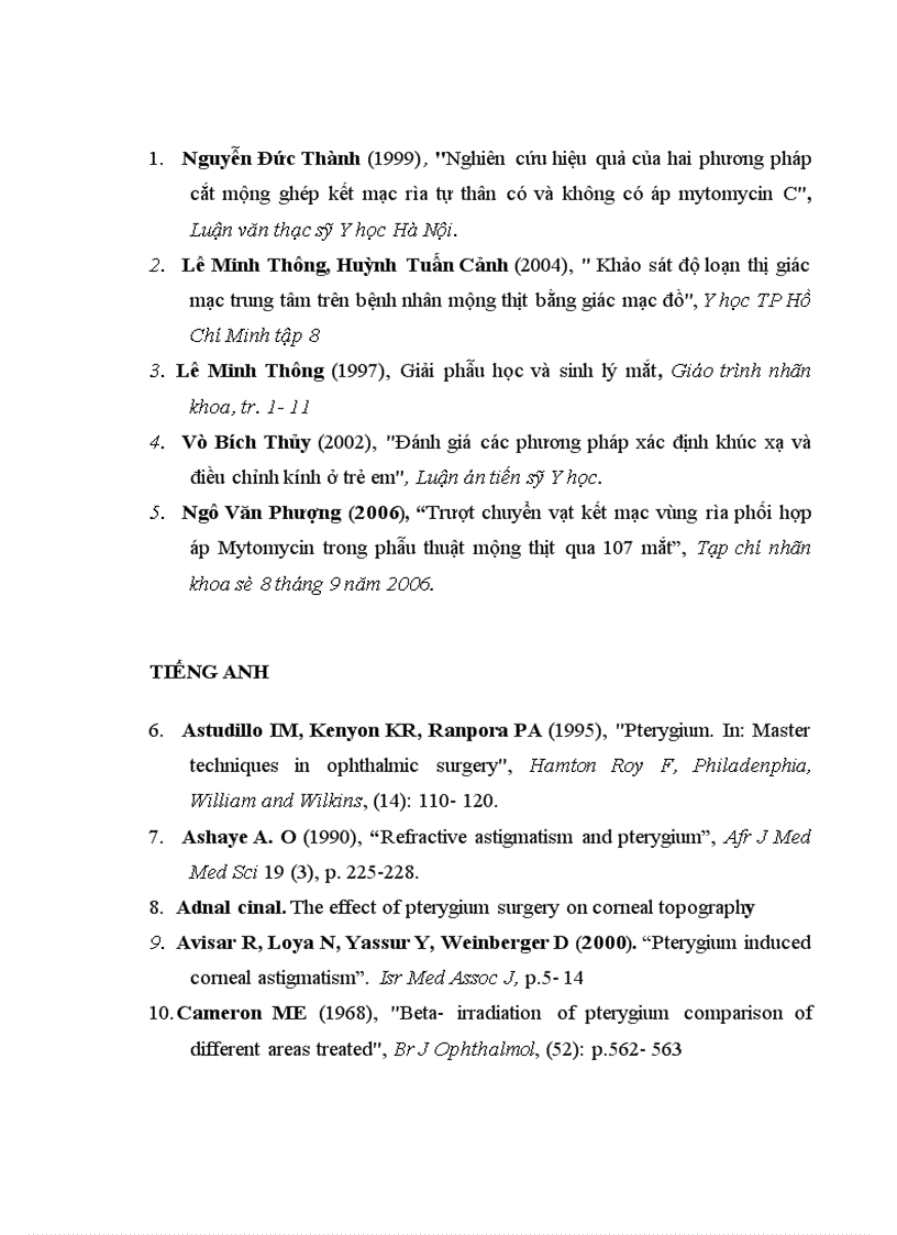 image for page Đánh giá sự thay đổi của loạn thị trước và sau phẫu thuật mộng ghép kết mạc rìa tự thân tại Bệnh Viện Mắt Trung Ương