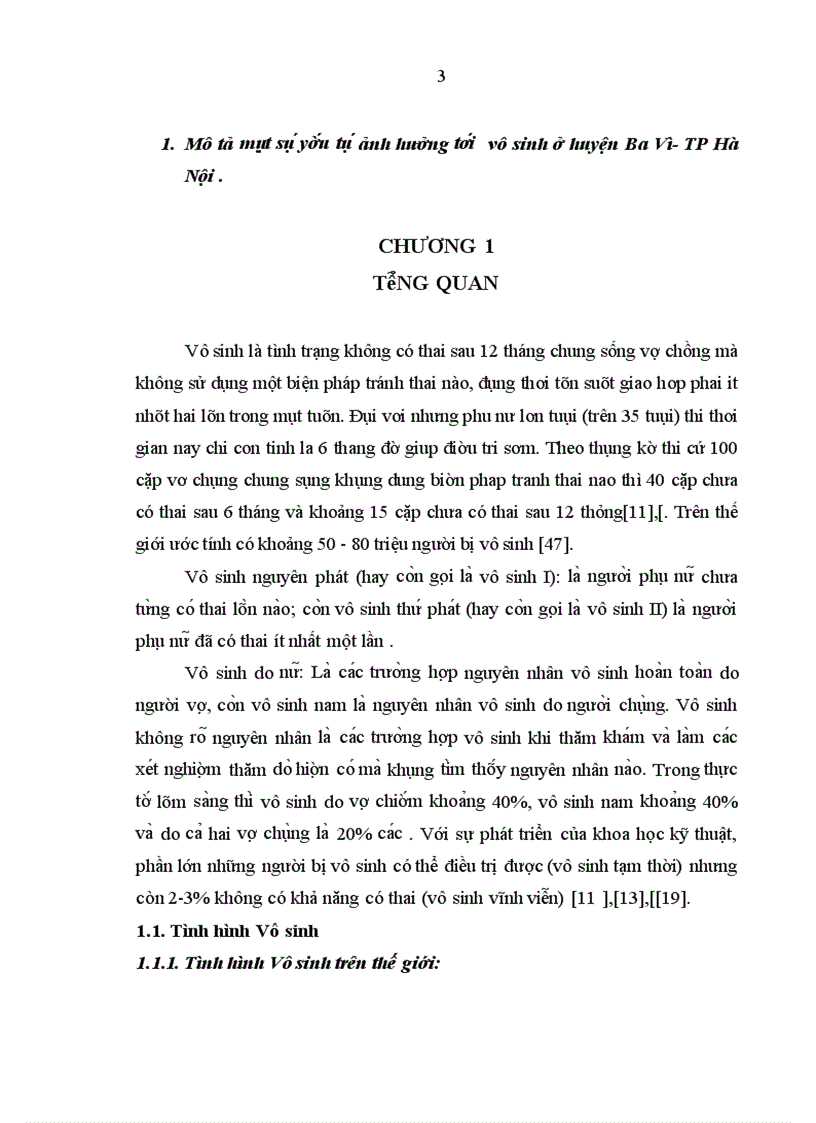 image for page Nghiên cứu đặc điểm tinh dịch đồ của 1000 cặp vợ chồng vô sinh, Luận văn thạc sĩ y học, Trường Đại học Y Hà Nội. 2. Bệnh viện Phụ Sản Trung ương (2009),