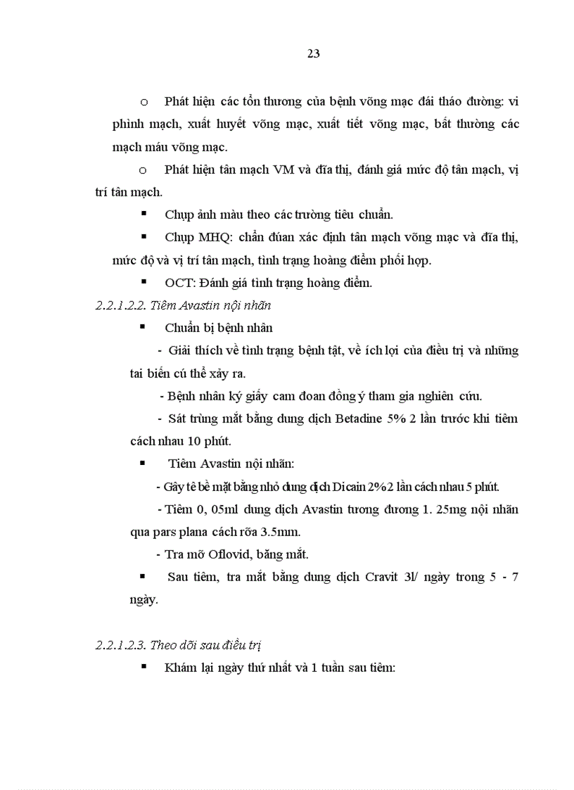 image for page Đánh giá hiệu quả sử dụng thuốc Avastin trong điều trị tân mạch võng mạc do đái tháo đường