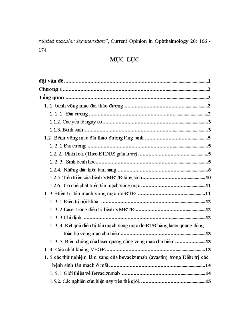 image for page Đánh giá hiệu quả sử dụng thuốc Avastin trong điều trị tân mạch võng mạc do đái tháo đường