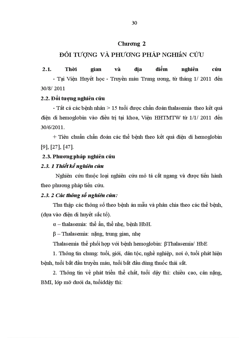 image for page Đánh giá một số biến chứng nội tiết ở bệnh nhân thal trên 15 tuổi tại viện Huyết học Truyền máu trung ương từ tháng 1/2011 đến tháng 8/2011.