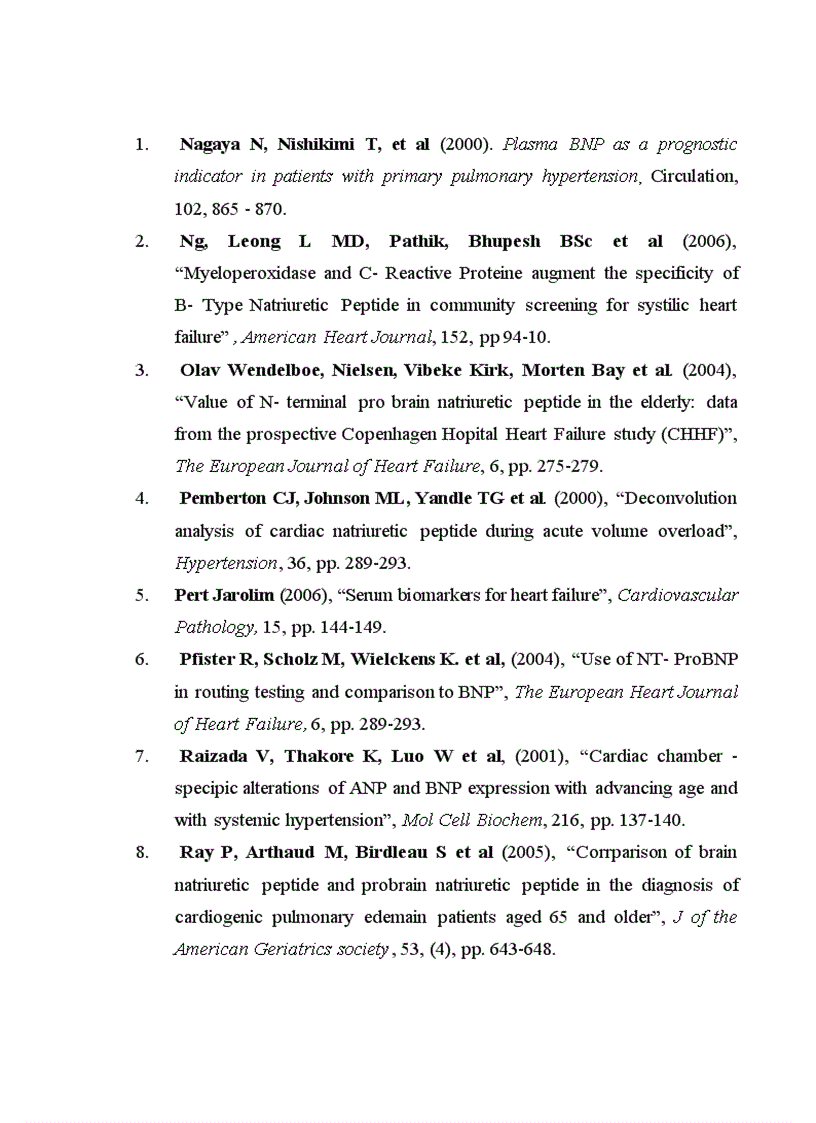 image for page Nghiên cứu nồng độ B- type Natriuretic Peptide huyết tương của bệnh nhân trưởng thành suy tim mạn tính