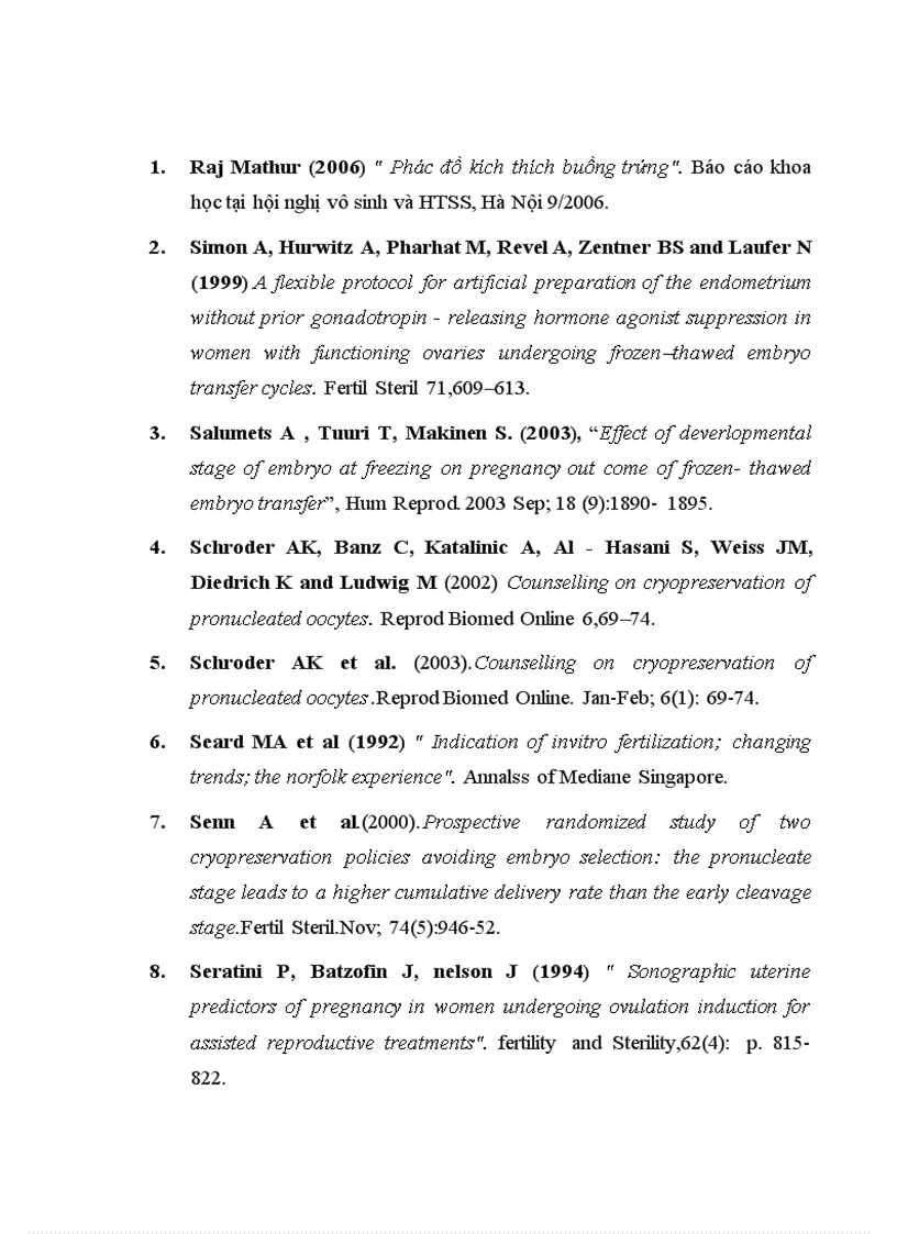 image for page Đánh giá hiệu quả của phương pháp hỗ trợ phôi thoát màng trong chuyển phôi đông lạnh tại bệnh viện Phụ sản Trung ương