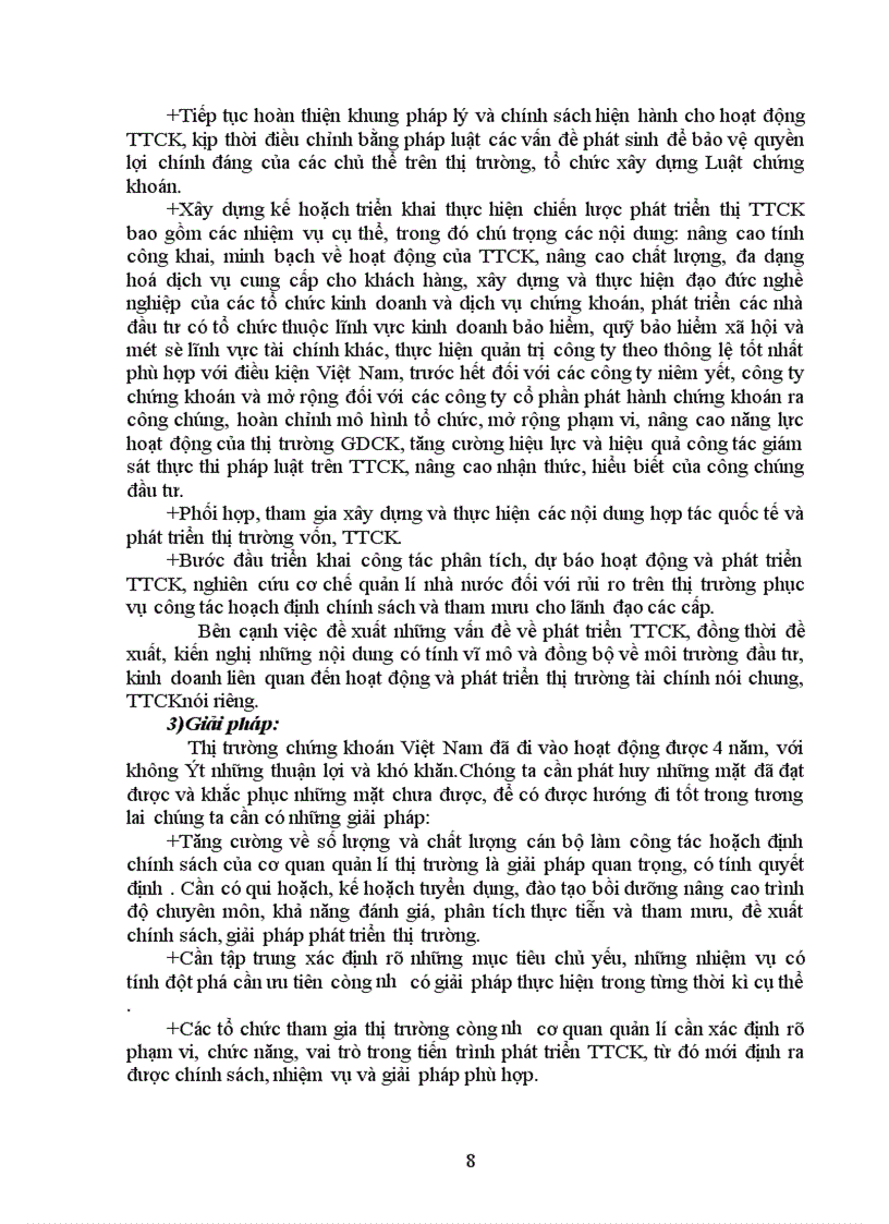 image for page Giải pháp nâng cao hiệu quả công tác hoặch định chính sách và định hướng phát triển TTCK