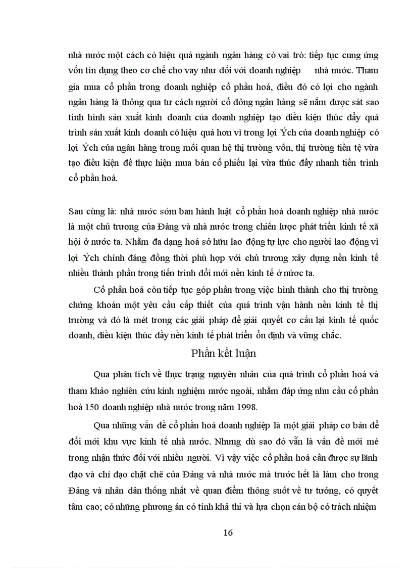 image for page Giải pháp vấn đề cổ phần hoá các doanh nghiệp Nhà nước ở Việt Nam