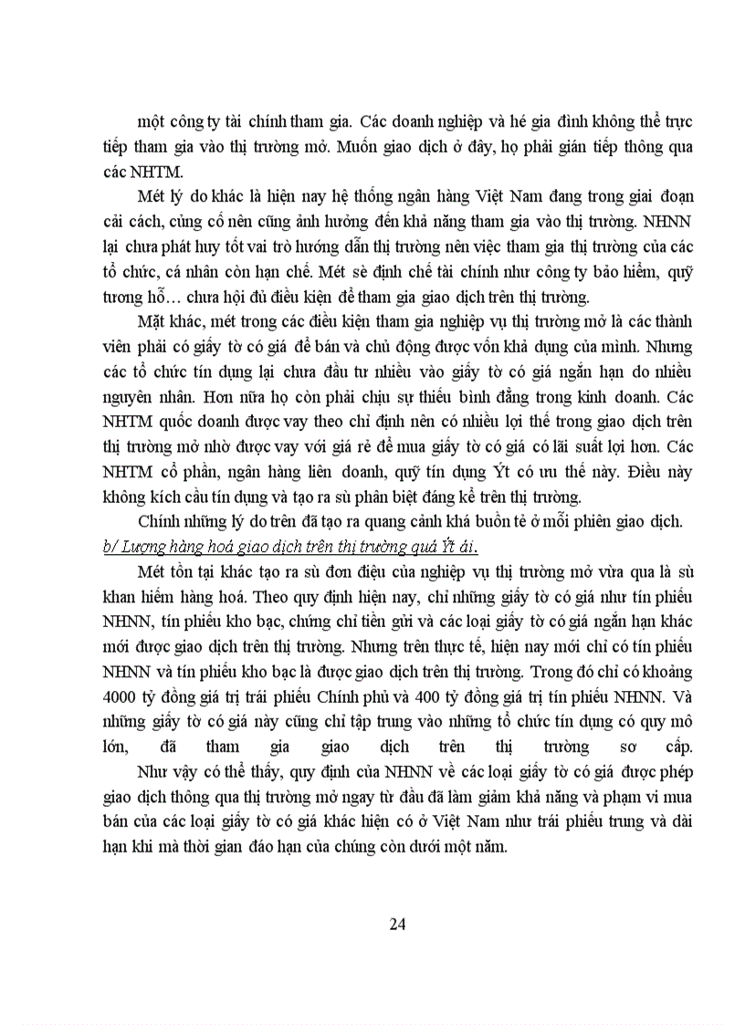 image for page Sử dụng công cụ nghiệp vụ thị trường mở trong điều hành chính sách tiền tệ