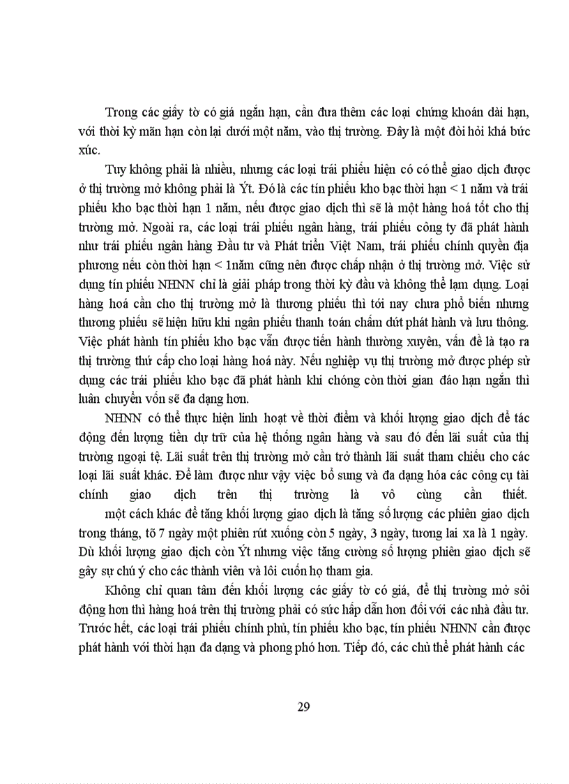 image for page Sử dụng công cụ nghiệp vụ thị trường mở trong điều hành chính sách tiền tệ