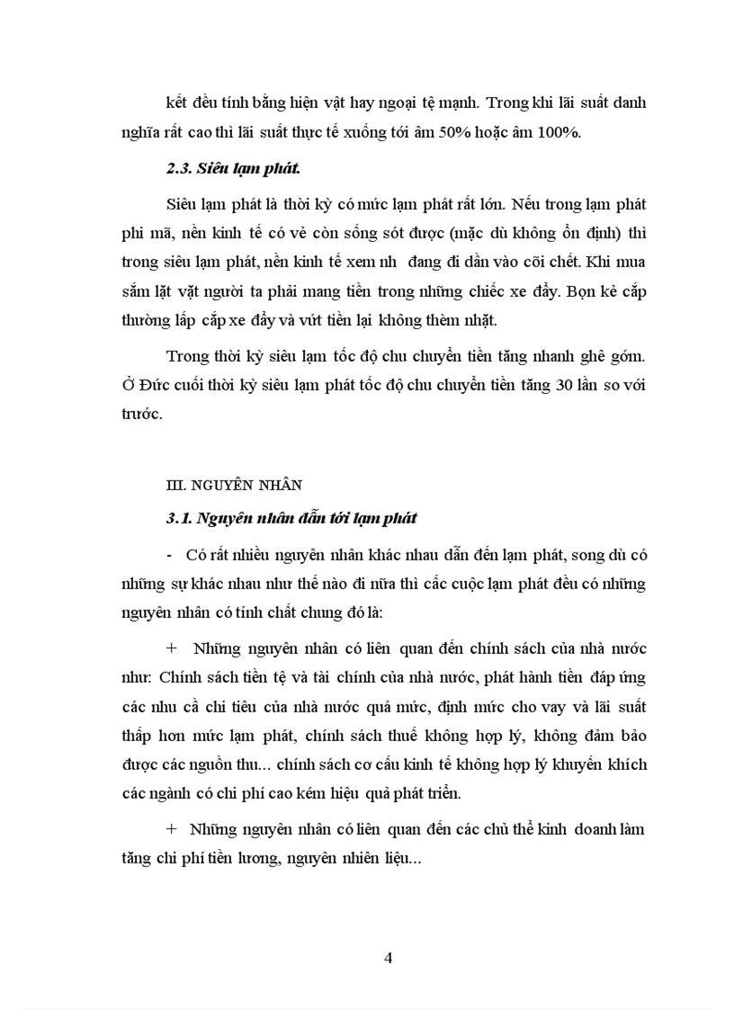 image for page Lạm phát nguyên nhân và giải pháp