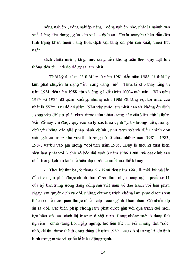 image for page Lạm phát nguyên nhân và giải pháp