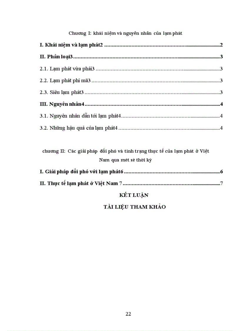 image for page Lạm phát nguyên nhân và giải pháp